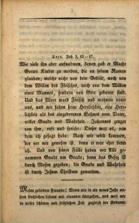 Predigt am zweiten Sonntage des Advents 1830 in der Dreifaltigkeitskirche