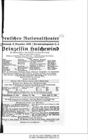 Prinzessin Huschewind