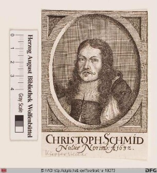 Bildnis Christoph Schmidt