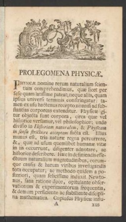 Prolegomena Physicae