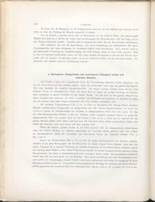 4. Synergeten, Antagonisten und kombinierte Thätigkeit zweier und mehrerer Muskeln.