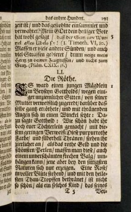 293-305, LI. Die Röthe - LVI. Der Weyrauch auf glüende Kohlen
