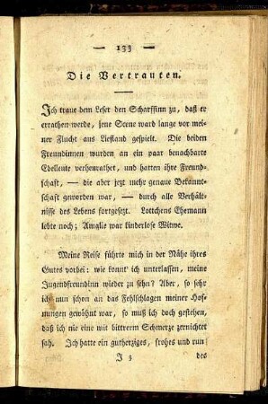 Die Vertrauten.