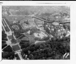Berlin, Reichstag, Einzug von Hindenburg