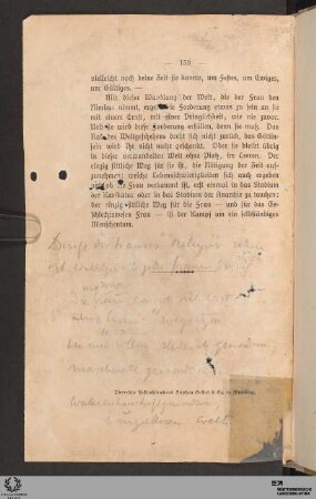 Annotationen von Stefan Georges Hand