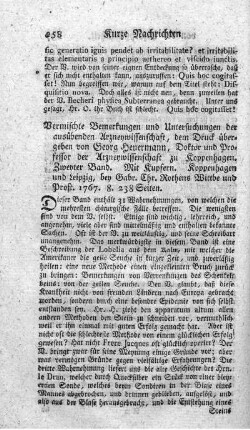 Vermischte Bemerkungen und Untersuchungen der ausübenden Arzneywissenschaft. Bd.2.