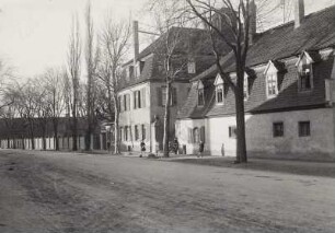 Leipzig-Schönau. Rittergut. Straßenansicht