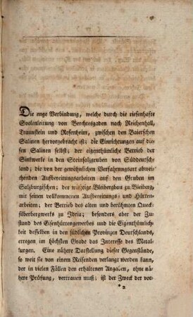Metallurgische Reise durch einen Theil von Baiern und durch die süddeutschen Provinzen Oesterreichs