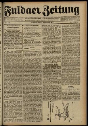 Ausgabe vom Mittwoch, den 05. Dezember 1917.