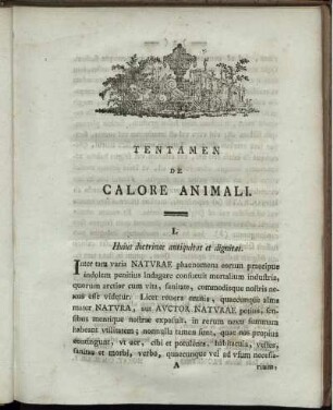 I. Huius doctrinae antiquitas et dignitas.