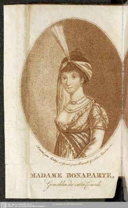 Madame Bonaparte, Gemahlin des ersten Consuls