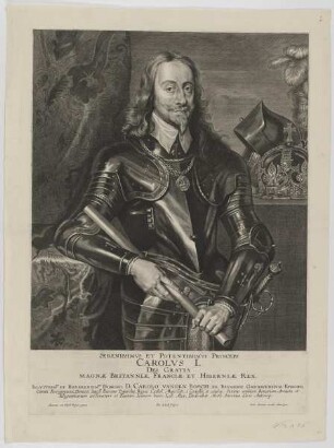 Bildnis des Carolvs I., König von England