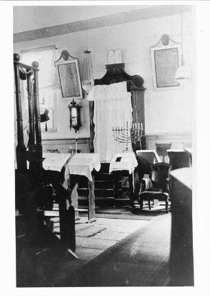 Diersburg, Hohberg, OG; Synagoge, Innenansicht