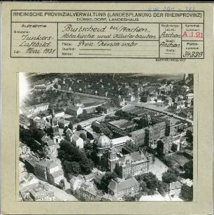 Aachen-Burtscheid, Abtei mit Abteikirche St. Johann Baptist