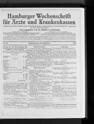 Hilfskasse des Ärztlichen Vereins.