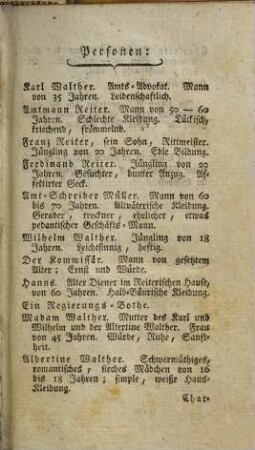 Die teutsche Haus-Mutter : Schauspiel in 5 Aufzügen