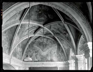 katholische Pfarrkirche; Ecksche Kapelle innen, Gewölbe