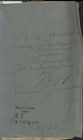 Kirchenbuchduplikate der Stadt- und Landgemeinde Ibbenbüren und den Gemeinden Brochterbeck, Halverde, Hopsten, Ibbenbüren, Mettingen, Recke und Schale, Kreis Tecklenburg (GHT 1839). (Gemeinde: Ibbenbüren)