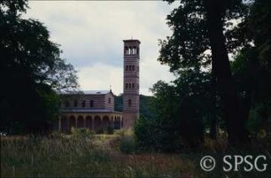 Potsdam, Park Sacrow, Heilandskirche.