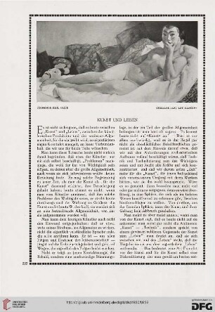 Kunst und Leben