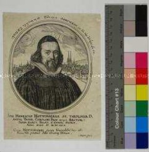 Porträt des Schweizer Orientalisten und reformierten Theologen Johann Heinrich Hottinger