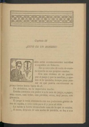 Capítulo III - ¿Esto es un hombre?