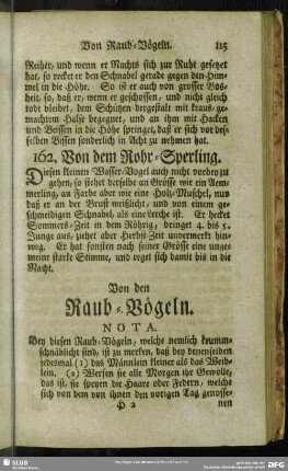 Von Raub-Vögeln