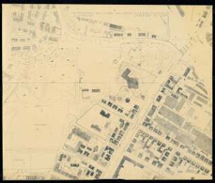 Kongress- und Konzerthalle, Augsburg Wettbewerb: Lageplan 1:1000