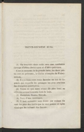 Trente-Deuxième Runa.