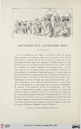 3. Pér. 13.1895: Souvenirs sur Alexandre Bida