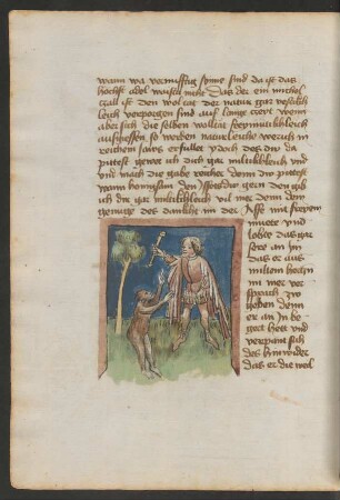 Affe und Spielmann