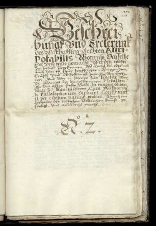 No. 2: Beschreibungk vnd Erclerunk des Warhafften Rechten Auri potabilis ...