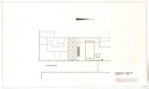 Schneider - Esleben, Paul; Düsseldorf, Kasernenstr. 39; Hauptverwaltung der Commerzbank, Erweiterung - Lageplan