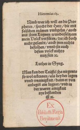 Hieremias 23.