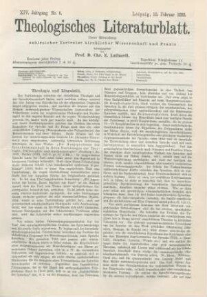 65-67 Theologie und Linguistik