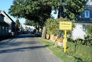 Ortseingang aus Richtung Herschdorf