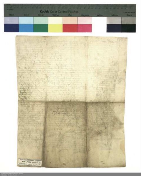 Notariatsinstrument über das Seelgerät des Heinrich Dorsel genannt Hoffig für die St. Katharinen- und die St. Nikolauskapelle in Fulda