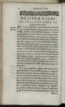 De Libro S. Iobi.