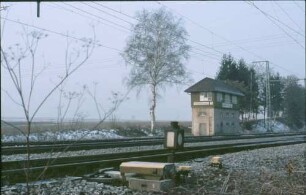 Gäubahn Eutingen Stellwerk 1 Weichenantrieb Weichenlaterne