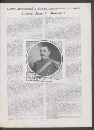 Coronel Juan F. Moscarda