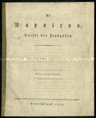 Spottlied auf Napoleon