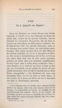 369-378 Die h. Franziska von Chantal