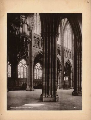 Münster, Straßburg: Inneres nach Nordosten