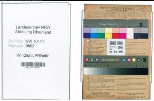 Entnazifizierung Wilhelm Windfuhr , geb. 01.02.1893 (Wirkereimeister)