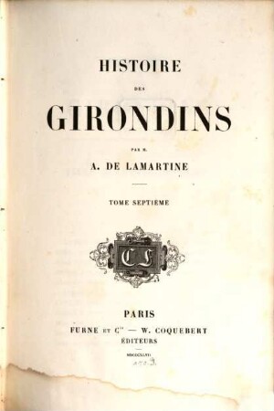Histoire des Girondins, 7
