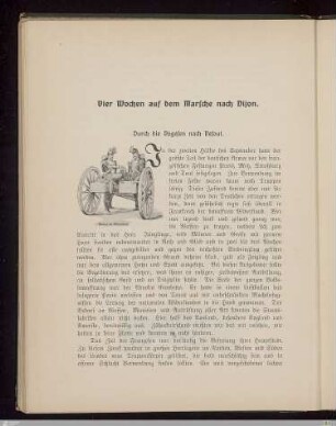 Vier Wochen auf dem Marsche nach Dijon