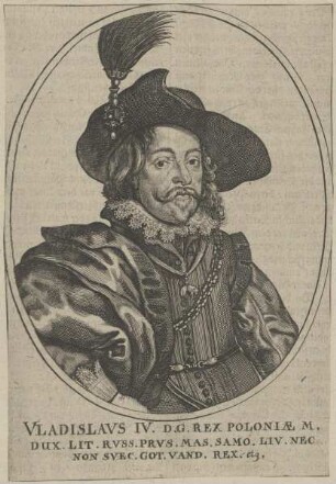 Bildnis von Vladislavs IV., König von Polen