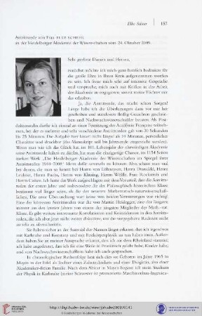 Antrittsrede vom 24. Oktober 2009