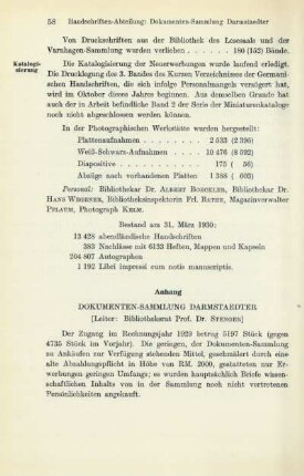 Anhang Dokumenten-Sammlung Darmstaedter