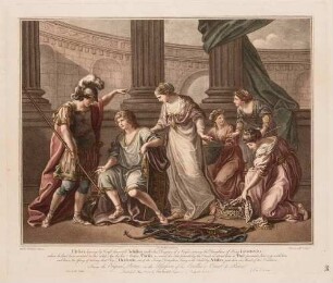 Ulysses having by craft discovered Achille [...] (Achilles entdeckt Ulysses)